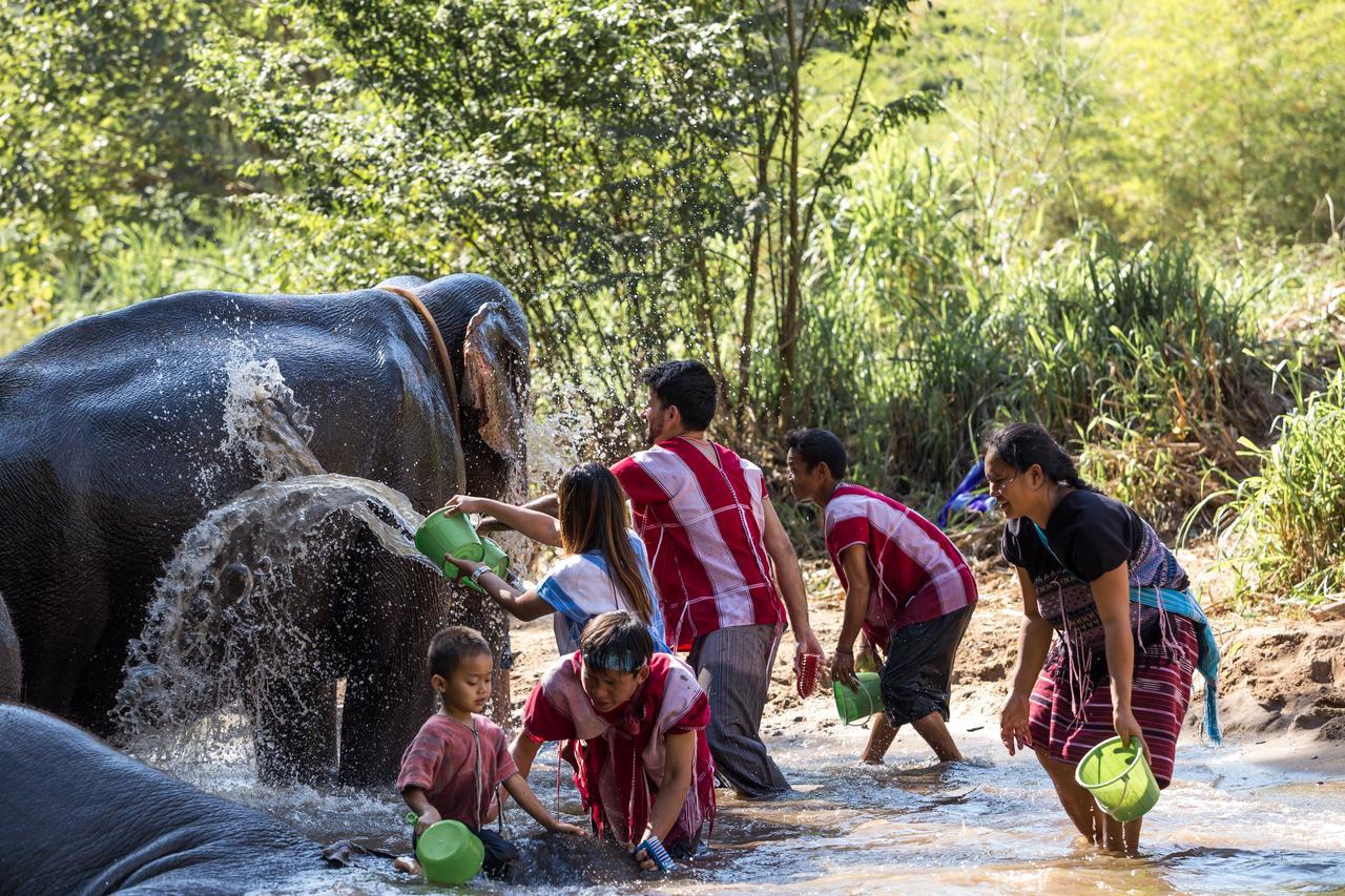 Karen Eco Lodge Ban Kat Bagian luar foto
